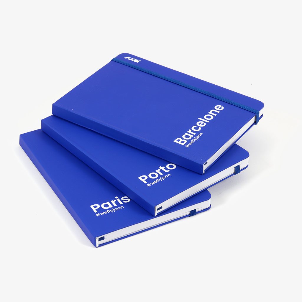 A5 Hardcover Soft Touch Notebook — Joon