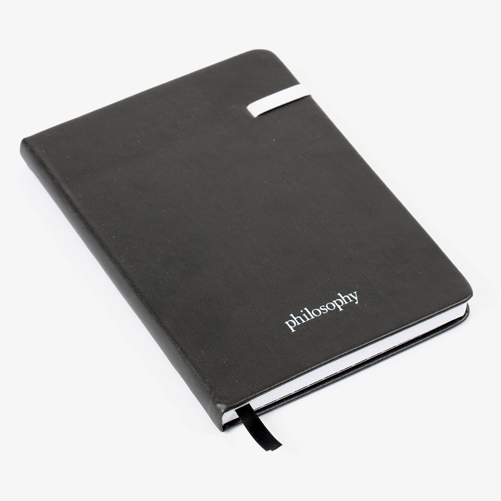 Hardcover Custom Made Format Notebook — Philosophy