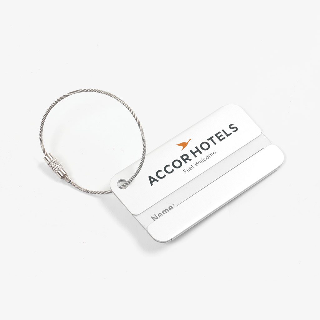 Metal Luggage Label — Accor Hotels