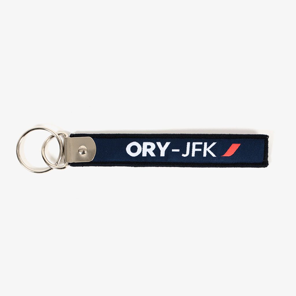 Woven Remove Keychain — Air France