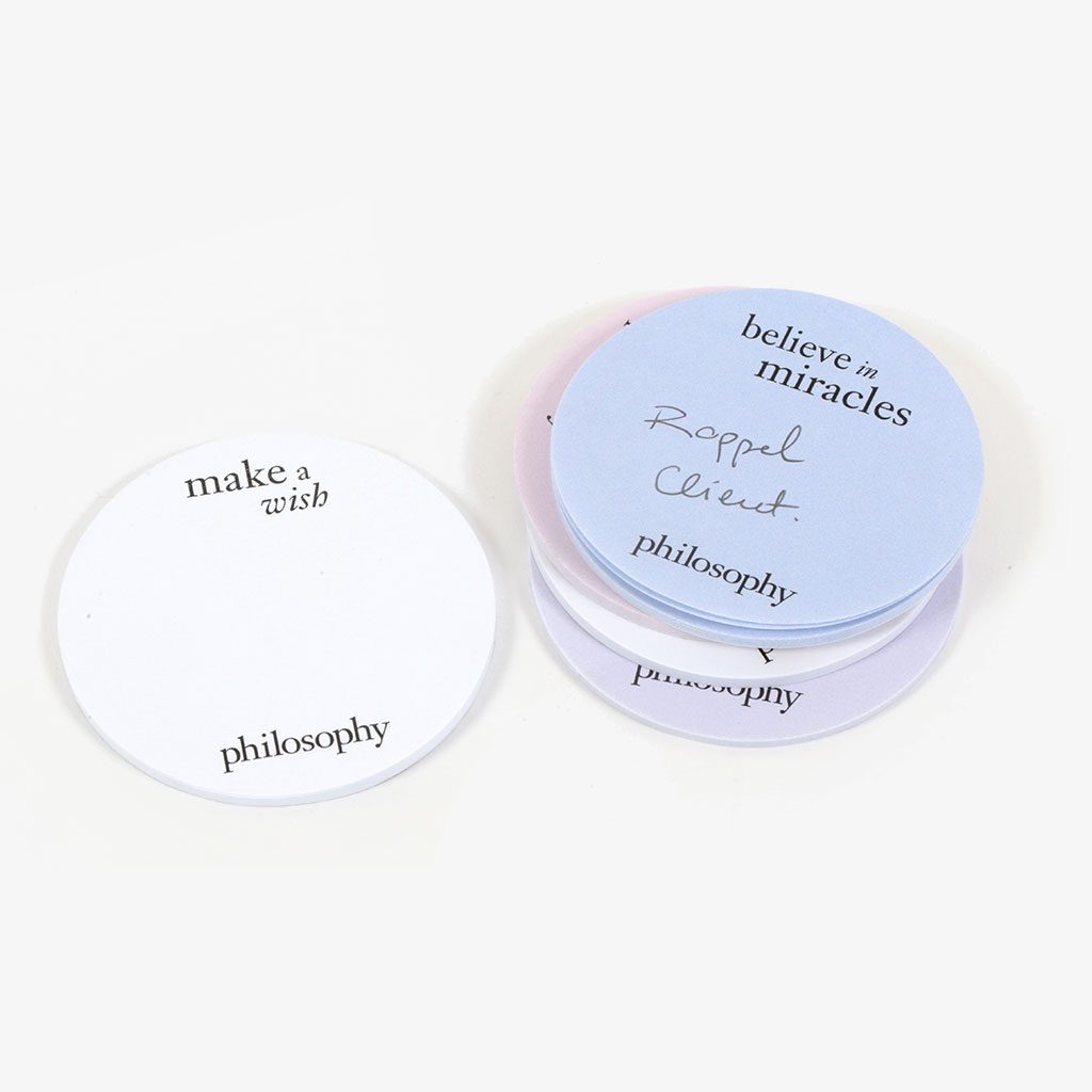 Round Sticky Notes — Philosophy