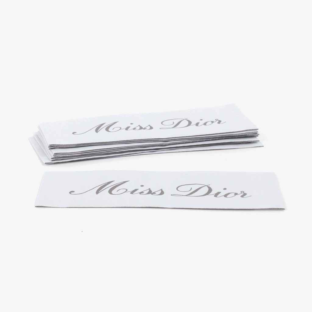 Woven Label — Miss Dior