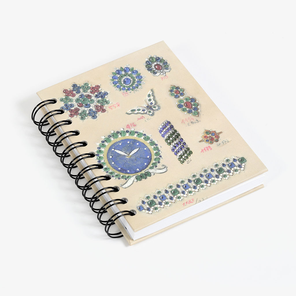 Spiral Binding Notebook — Bulgari