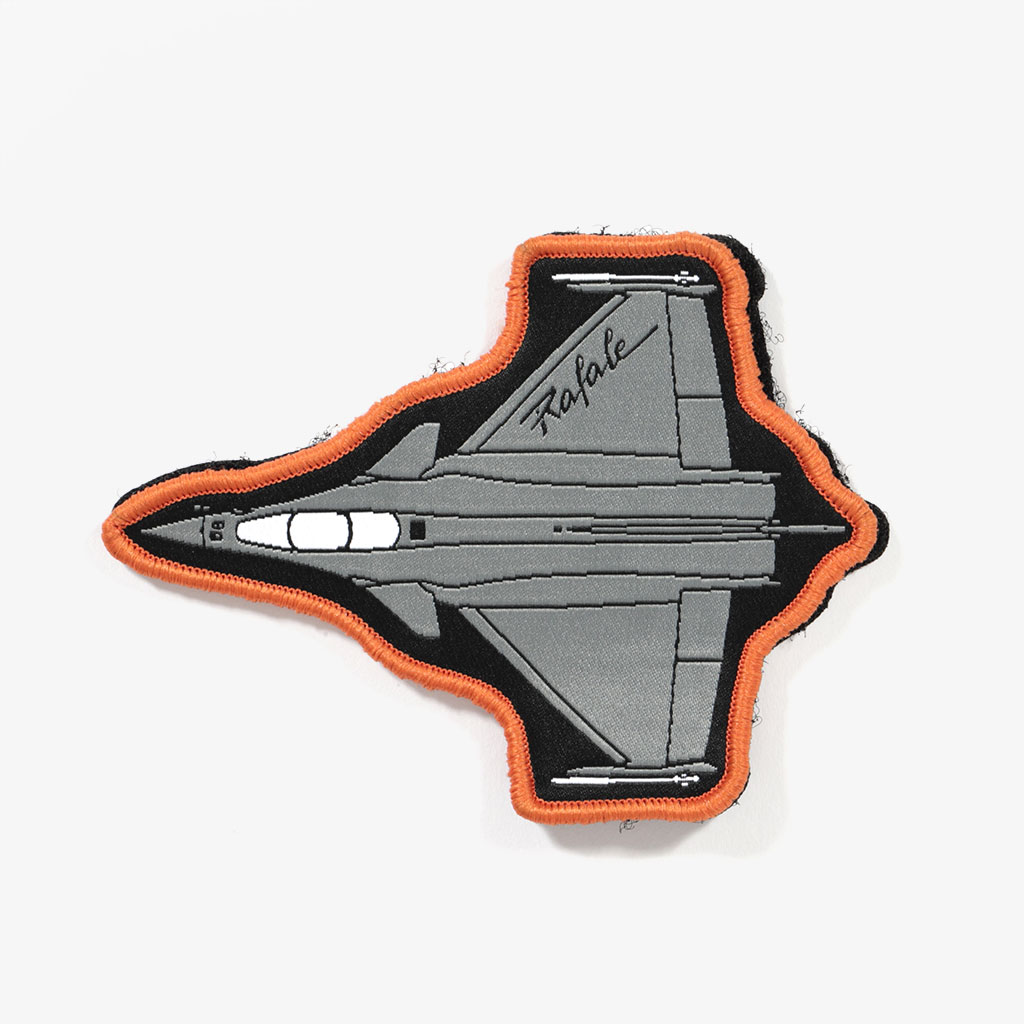 ARMEE FRANCAISE RAFALE CHASSEUR 8 NEUF D435 // ECUSSON PATCH AUFNAHER TOPPA 
