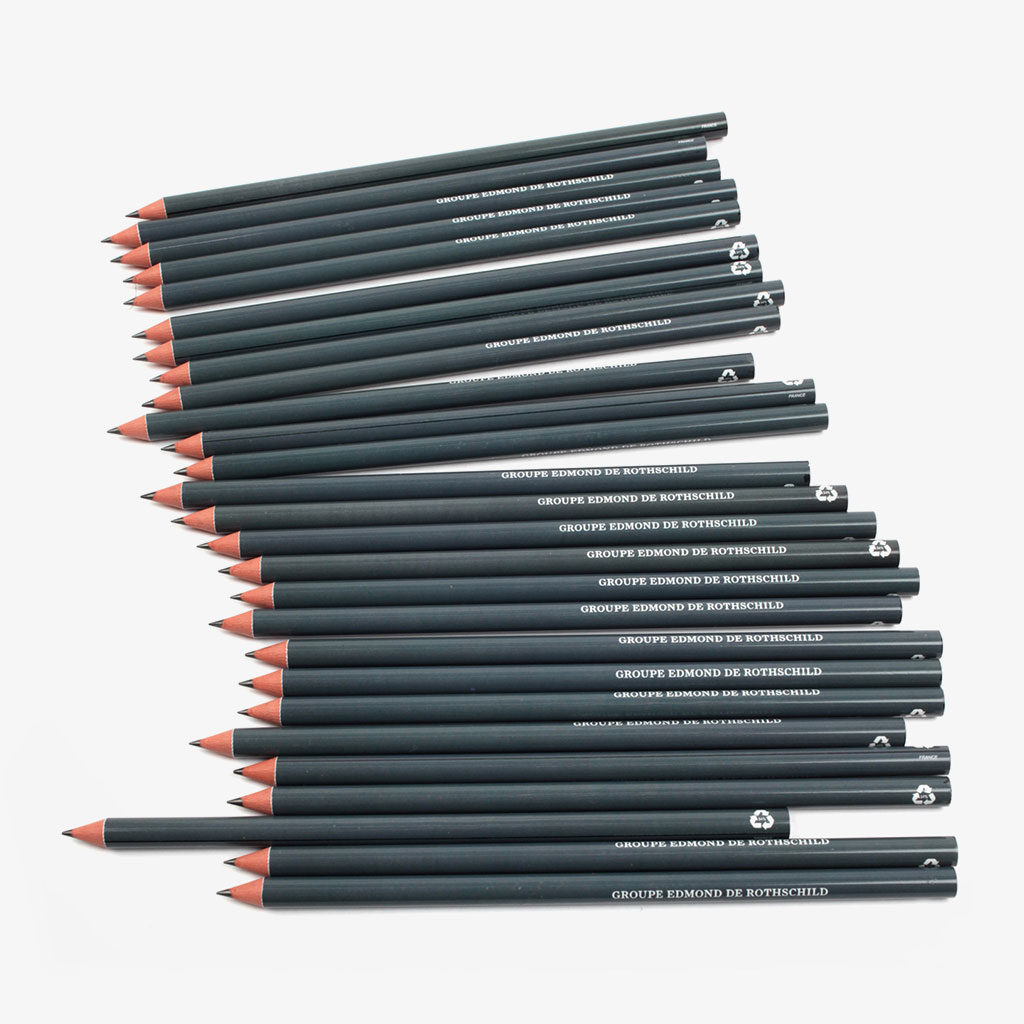 Natural Wood Pencils — Edmond de Rothschild