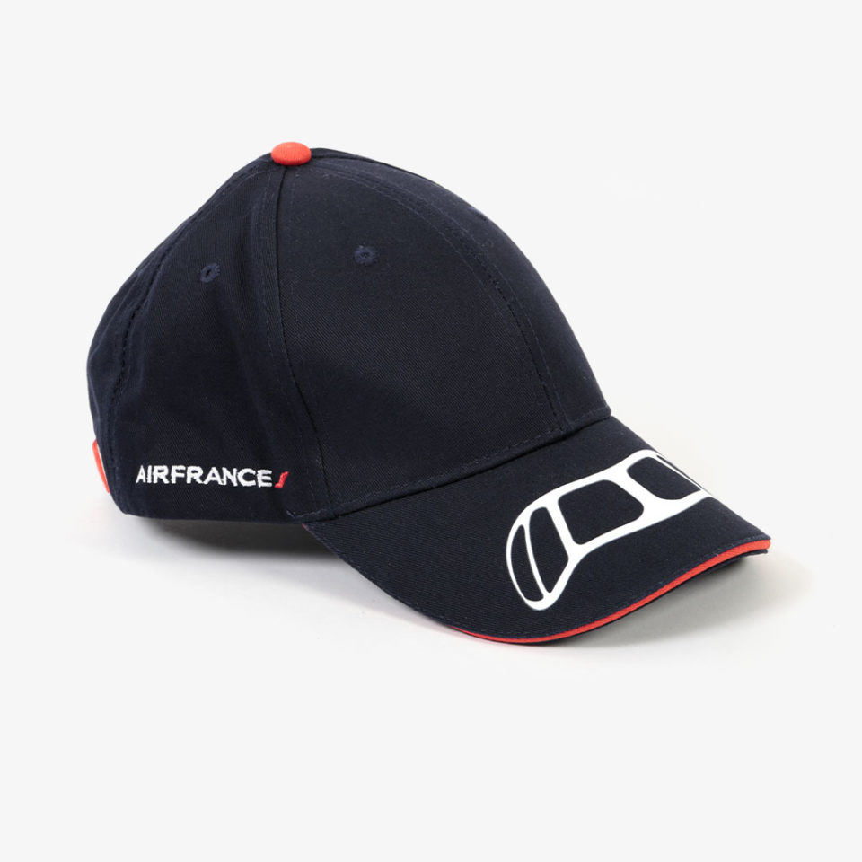 Casquette Air France Enfant - Futur Pilote Bleue Taille Réglable