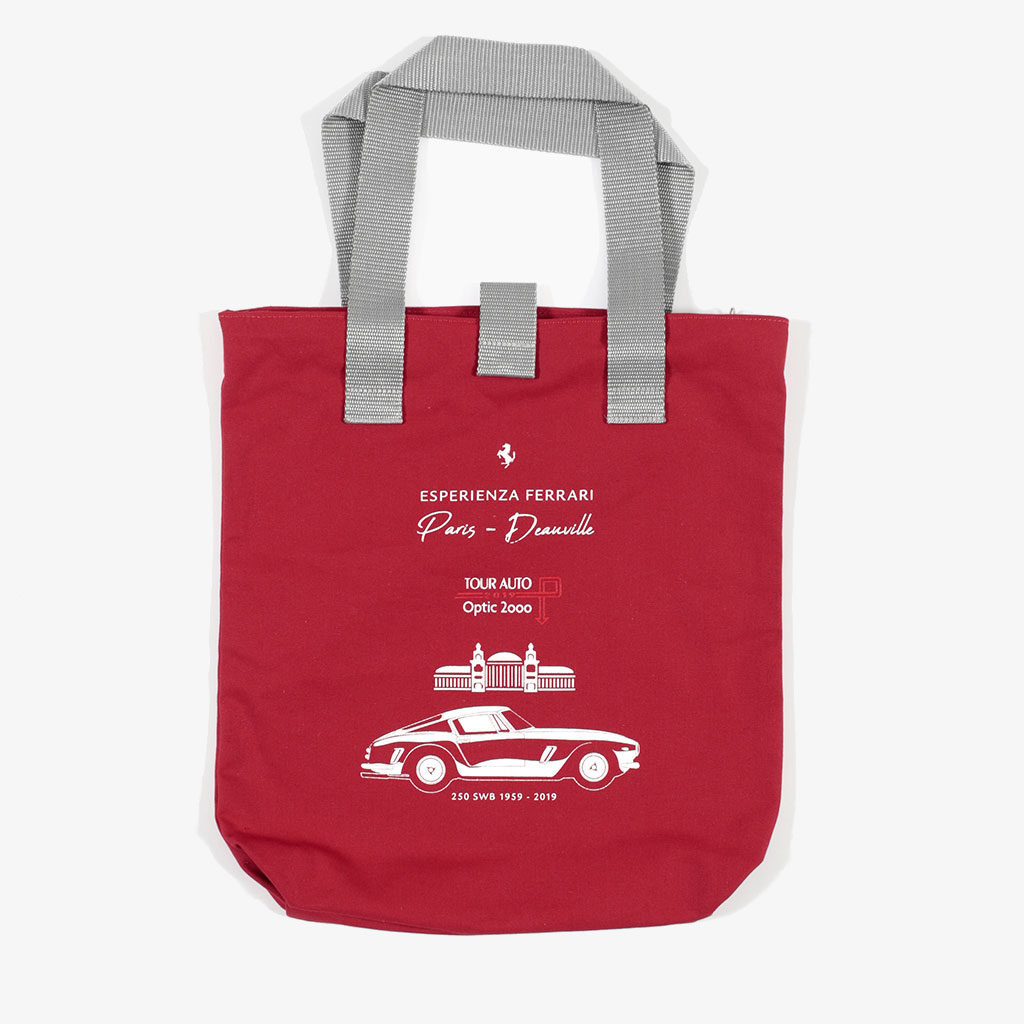 Zipped Tote Bag Tour Auto 2019 — Ferrari