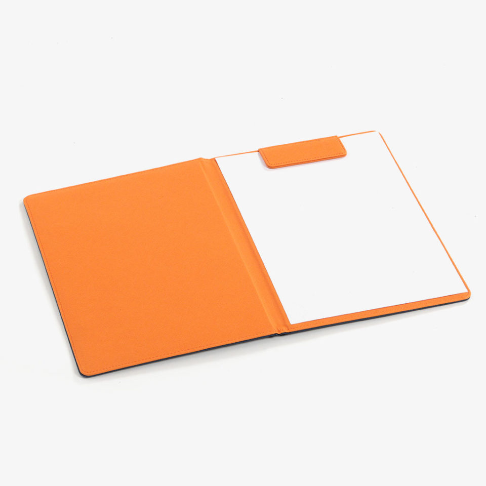 Leather Bicolor Documents Holder — JETEX AME