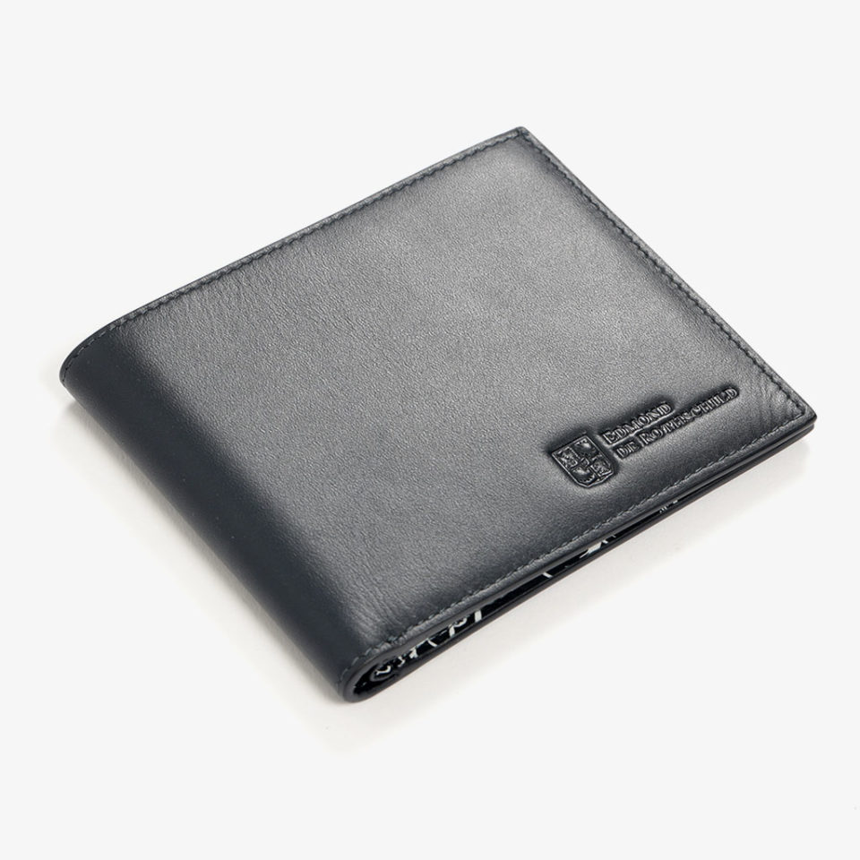 Leather Wallet with Imprint — Edmond de Rothschild | AME