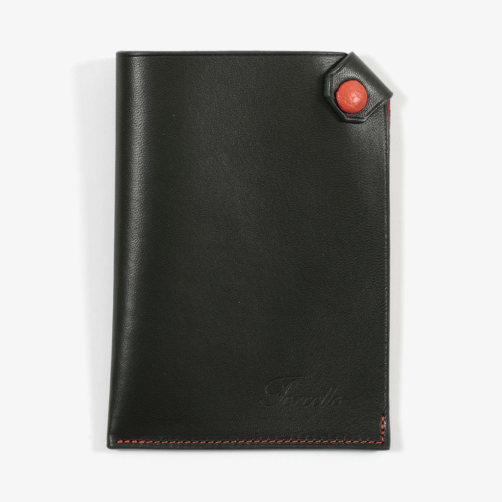 Passport Protector with Top Snap Closure — Torcello