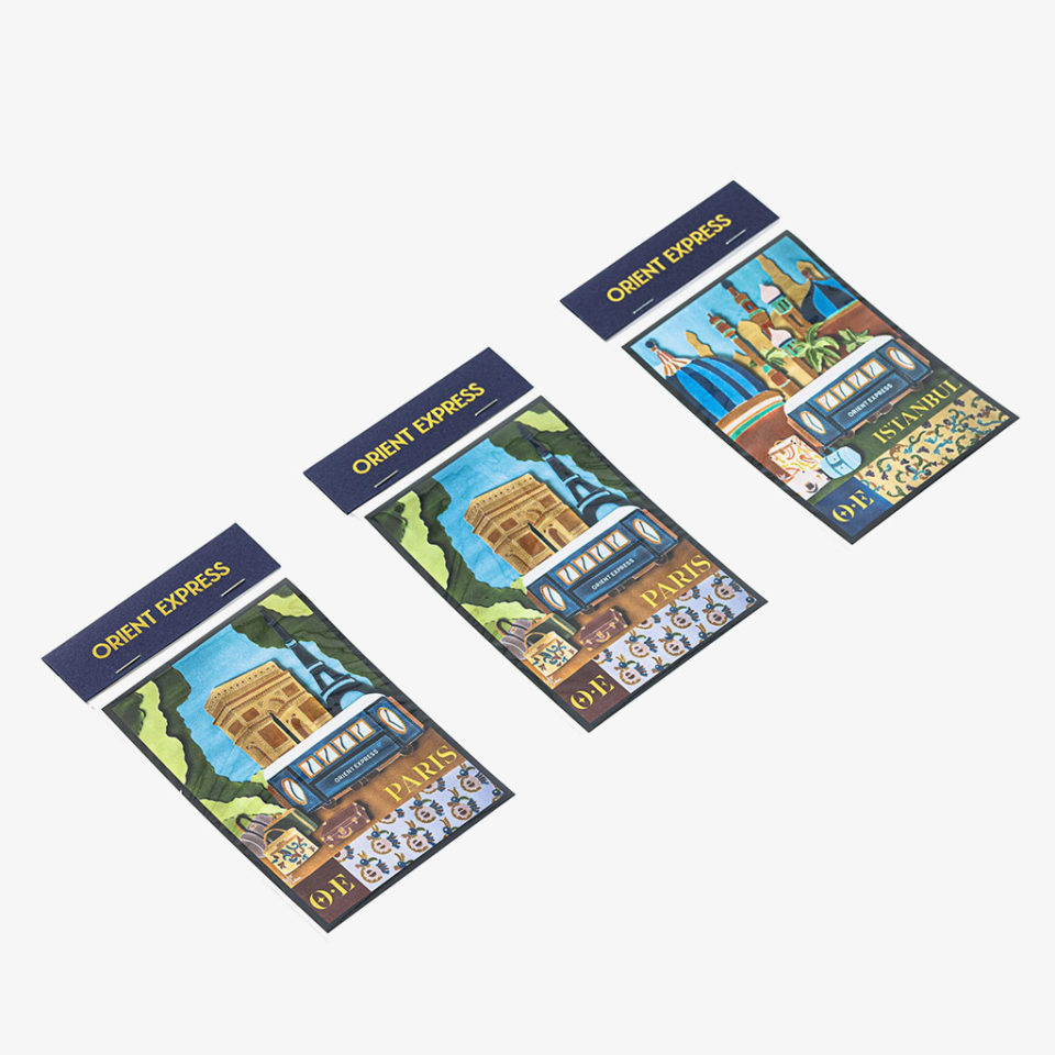 Luggage Stickers — Orient Express AME