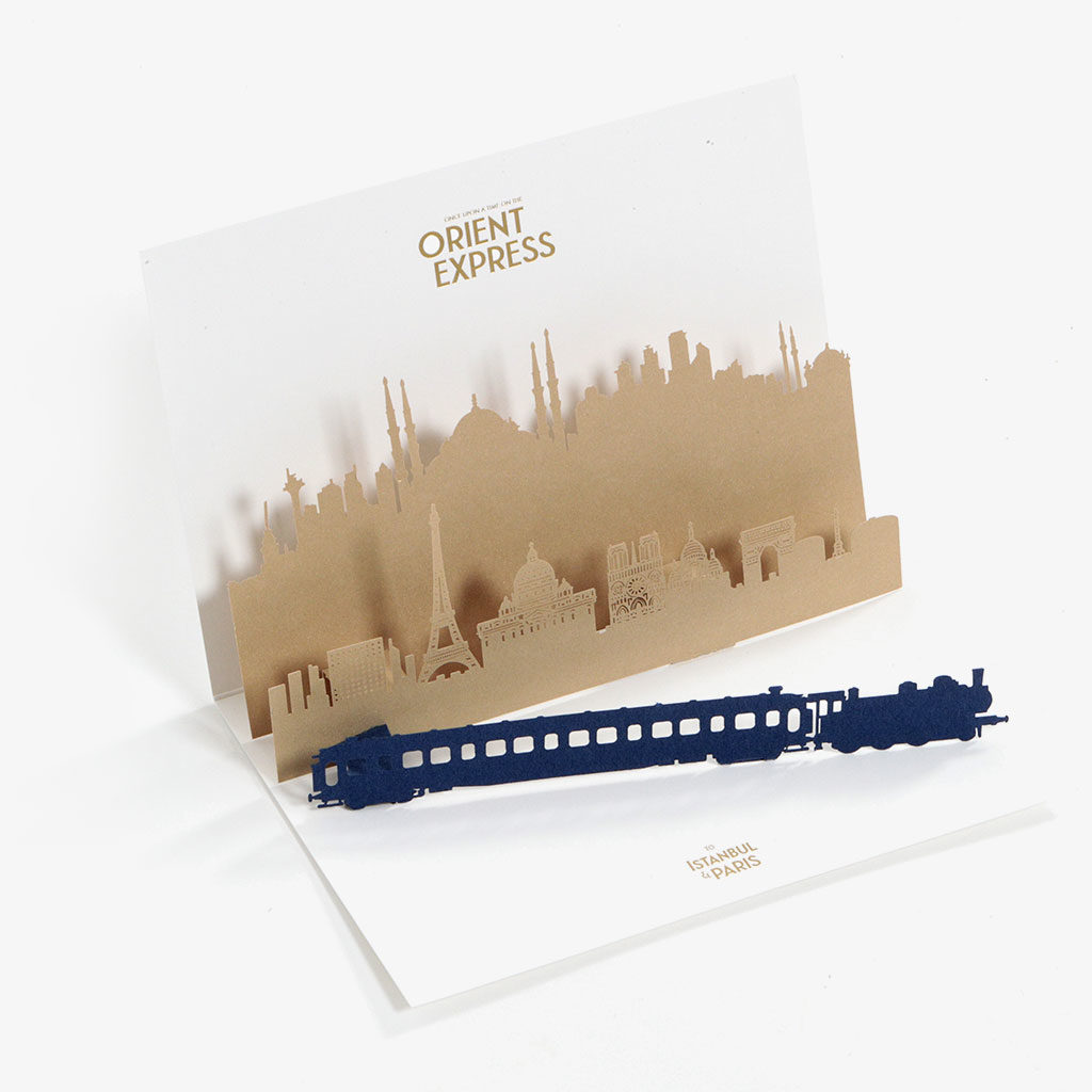Carte Pop Up — Orient Express