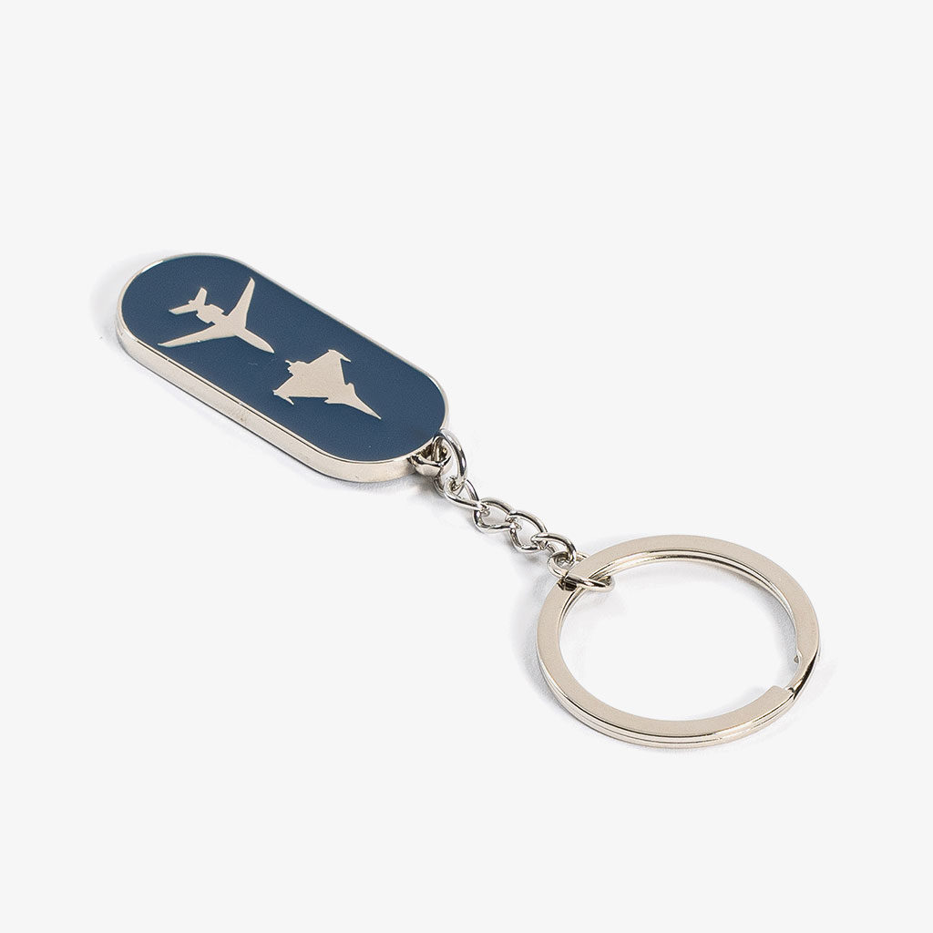 Metallic Keychain — Dassault Aviation