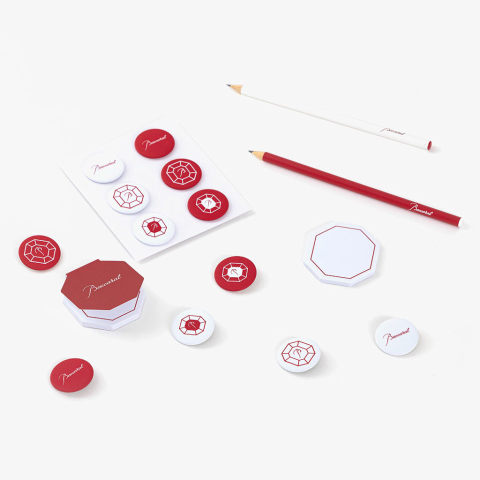 Sticky Notes with Cover — Baccarat AME