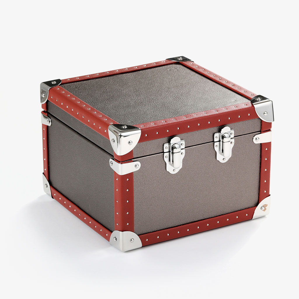 Nesting Leather Trunks - "Confidential Client"